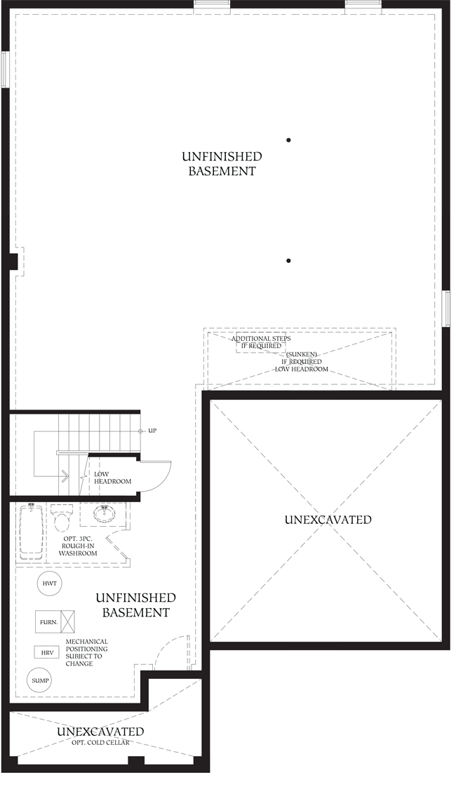 Basement floorplan