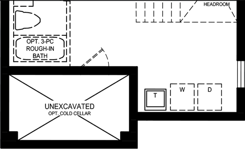 Elevation B floorplan