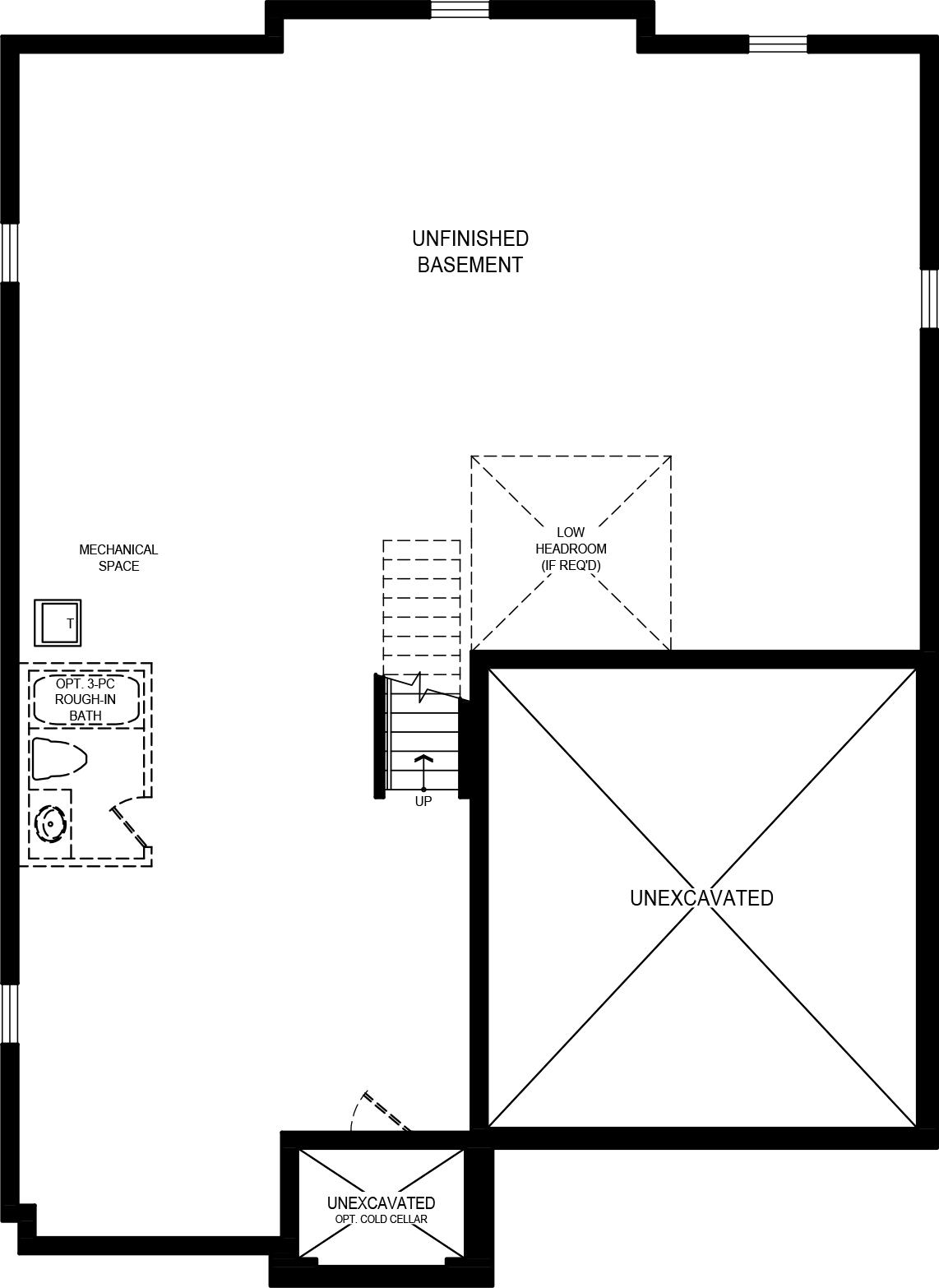 Elevation B floorplan