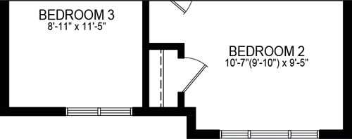 Elevation B floorplan