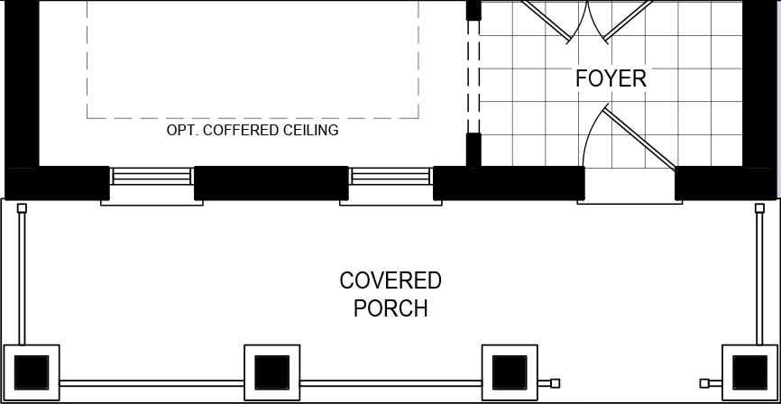 Elevation B floorplan