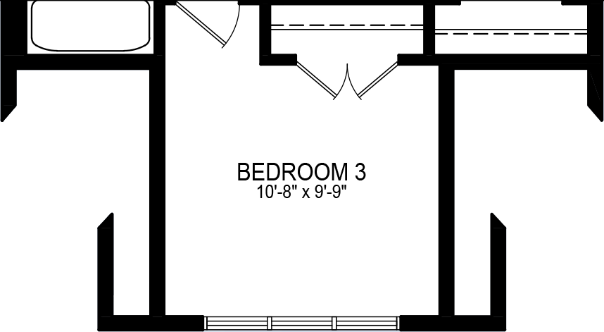 Elevation B floorplan
