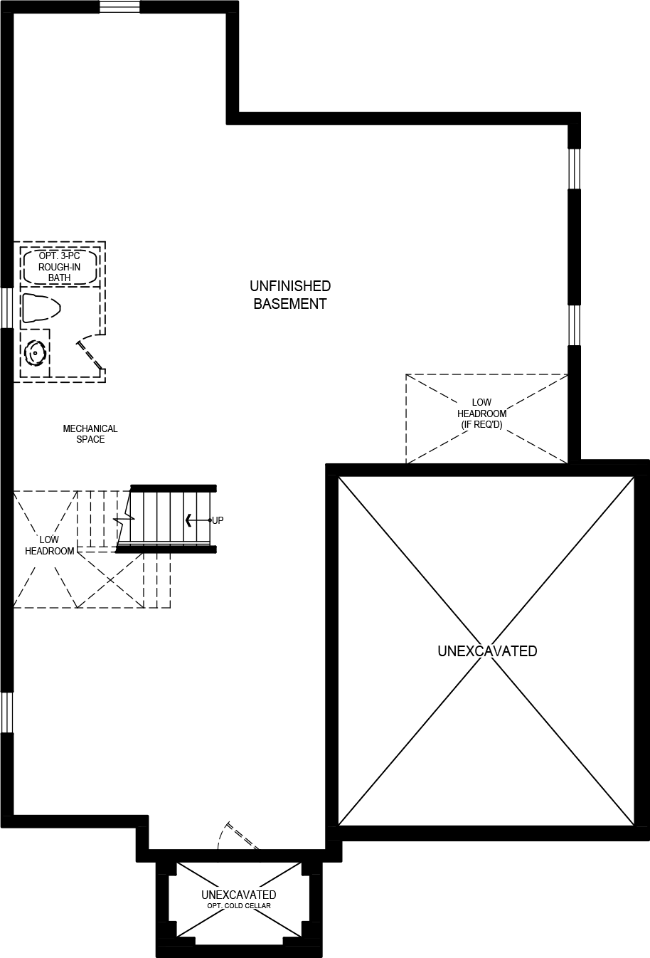 Elevation B floorplan