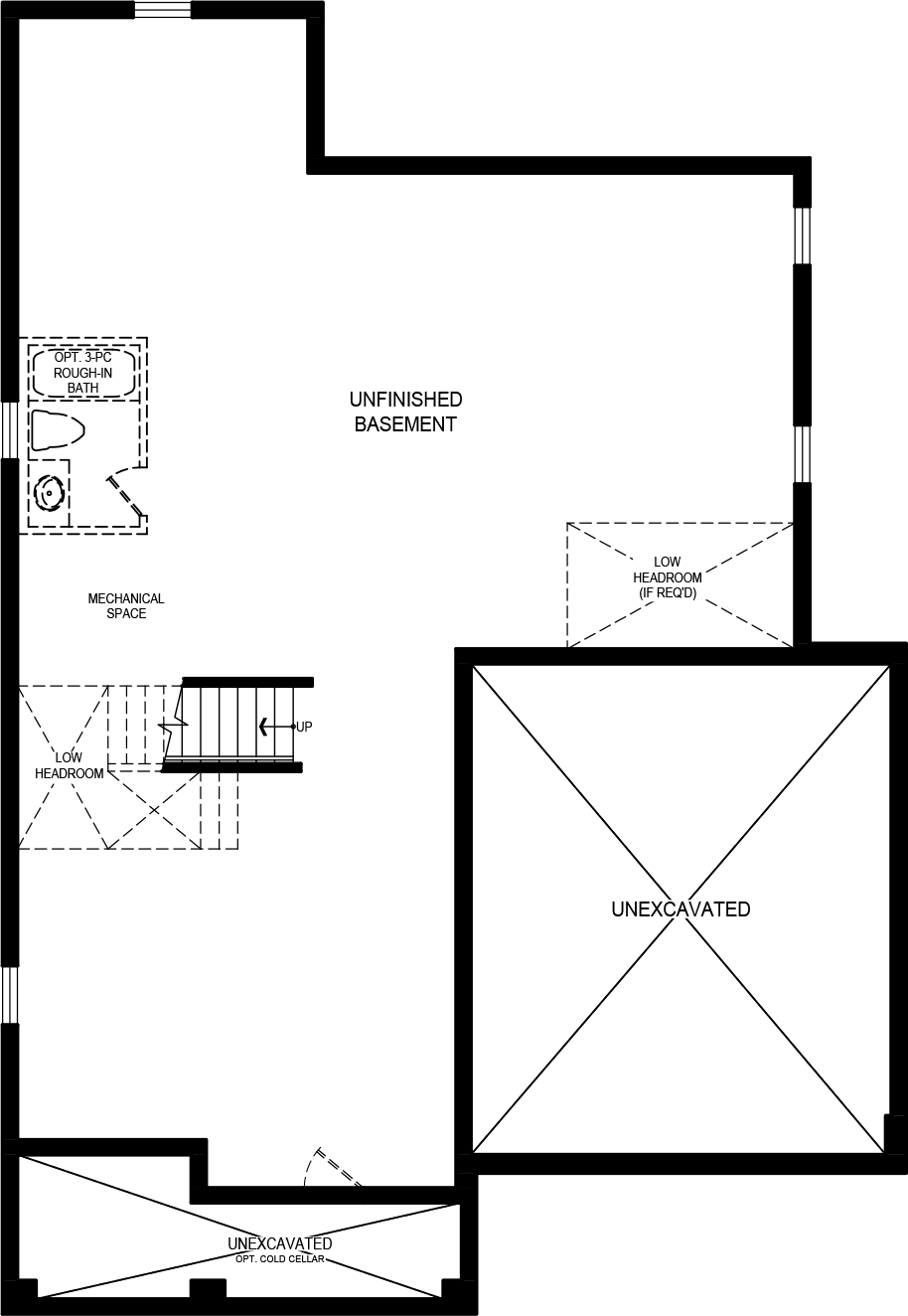 Elevation A floorplan