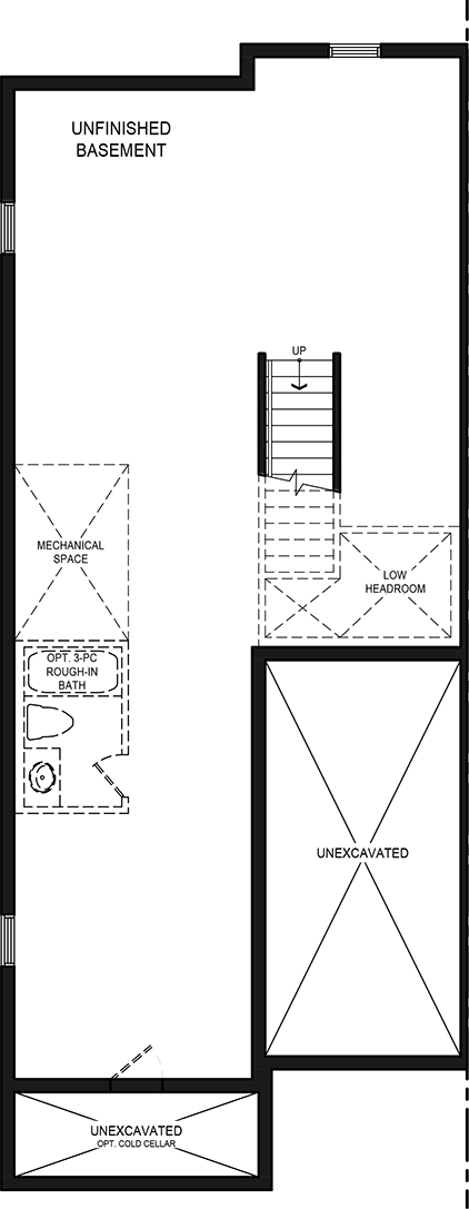 Elevation A floorplan