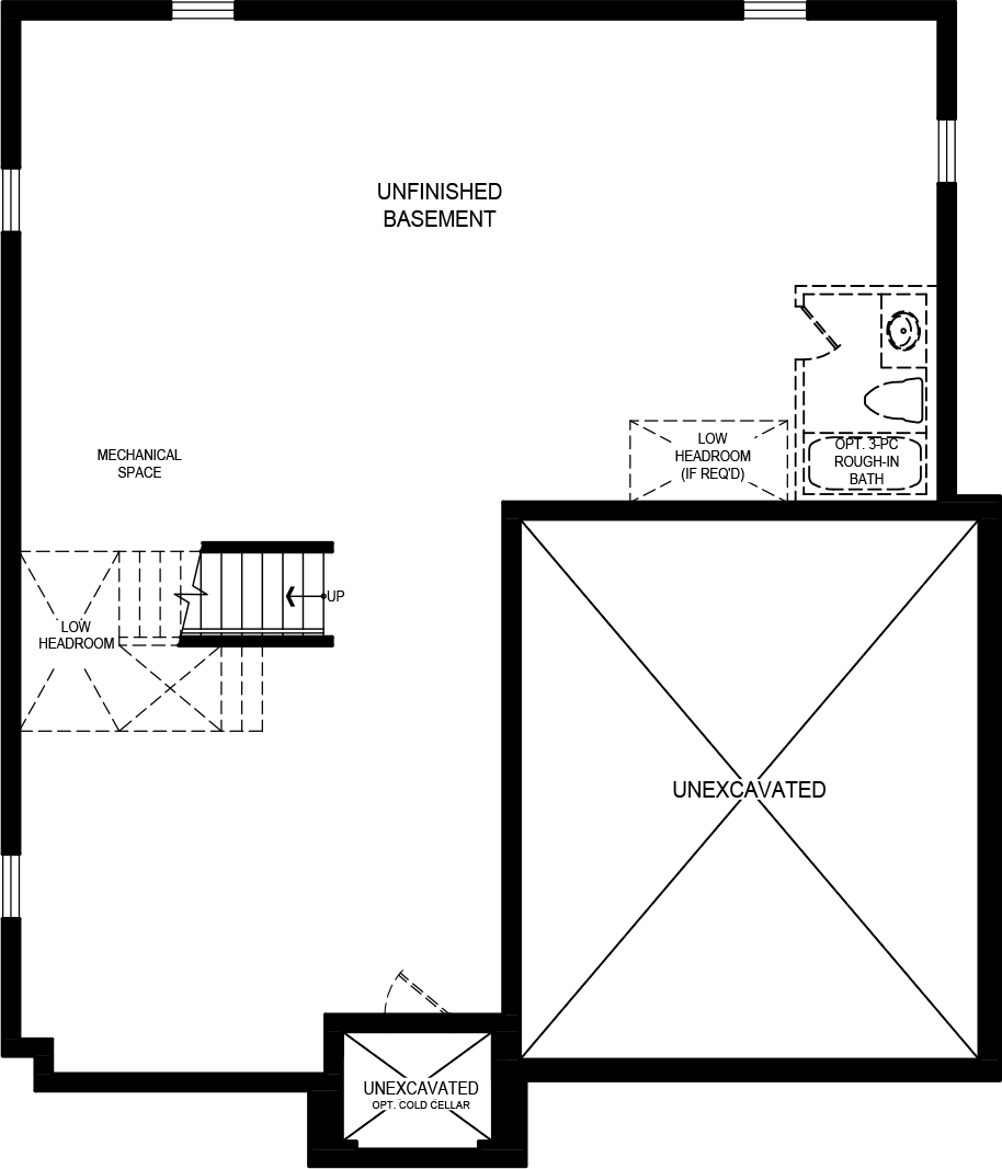 Elevation B floorplan