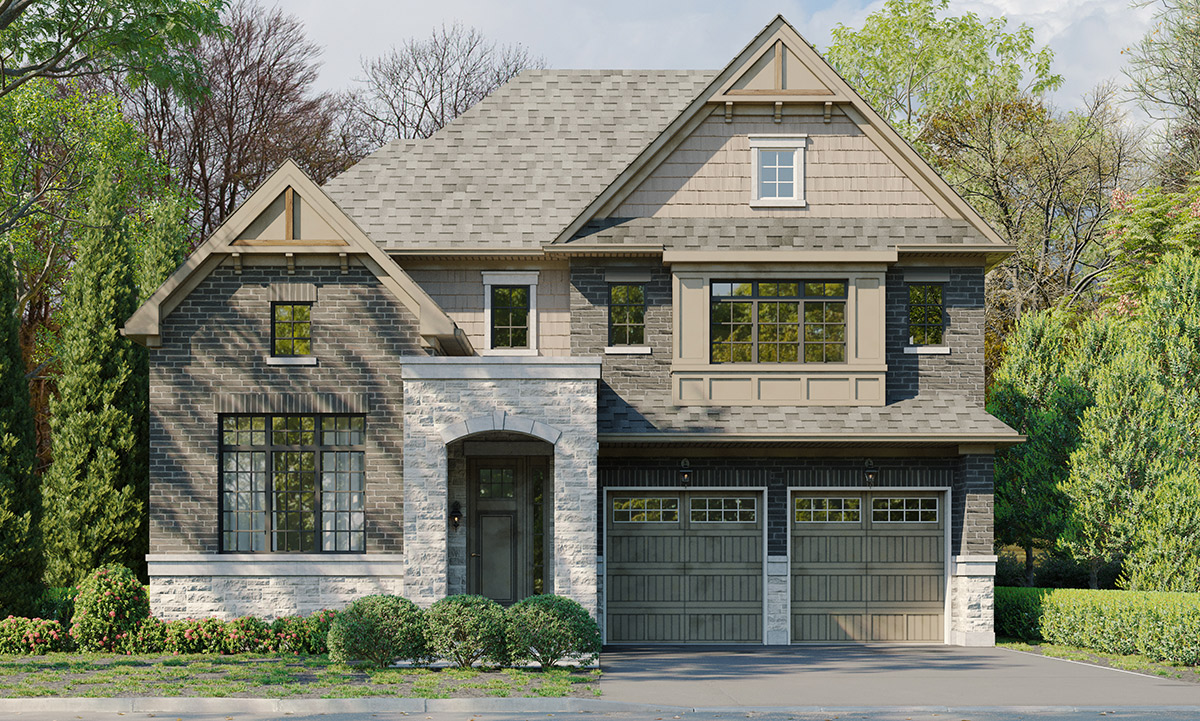 kingsbury Elevation B Rendering