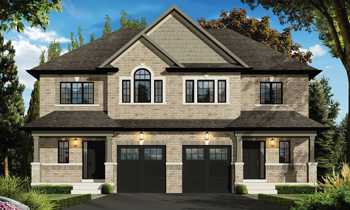 simcoe Elevation A Rendering